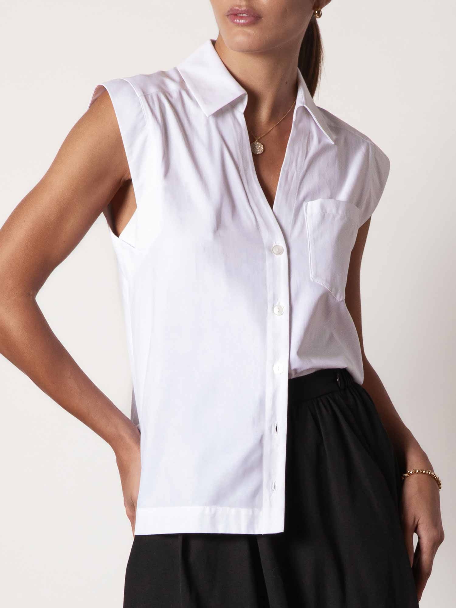 The Elias Sleeveless Shirt - 2