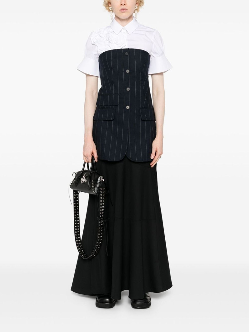 Simone Rocha bias-cut maxi skirt outlook