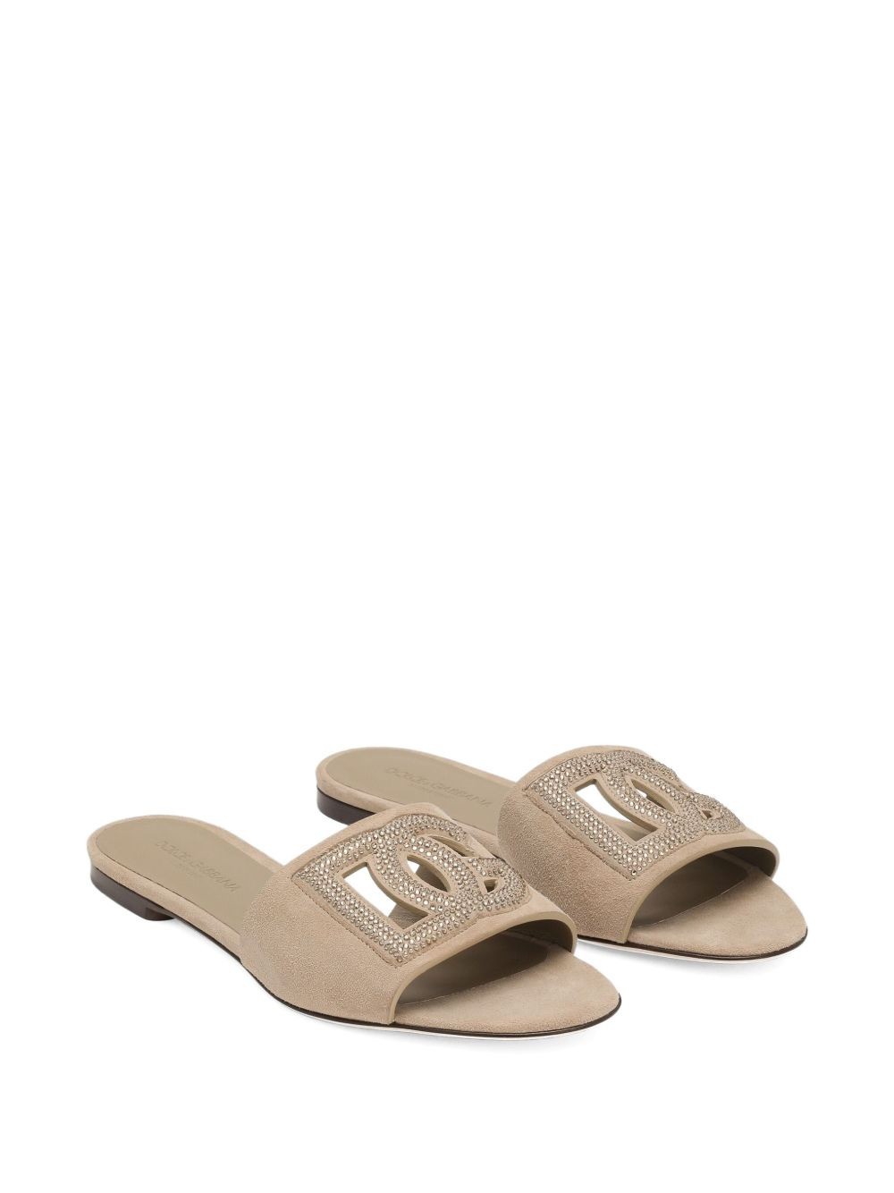 crystal-embellished sandals - 2