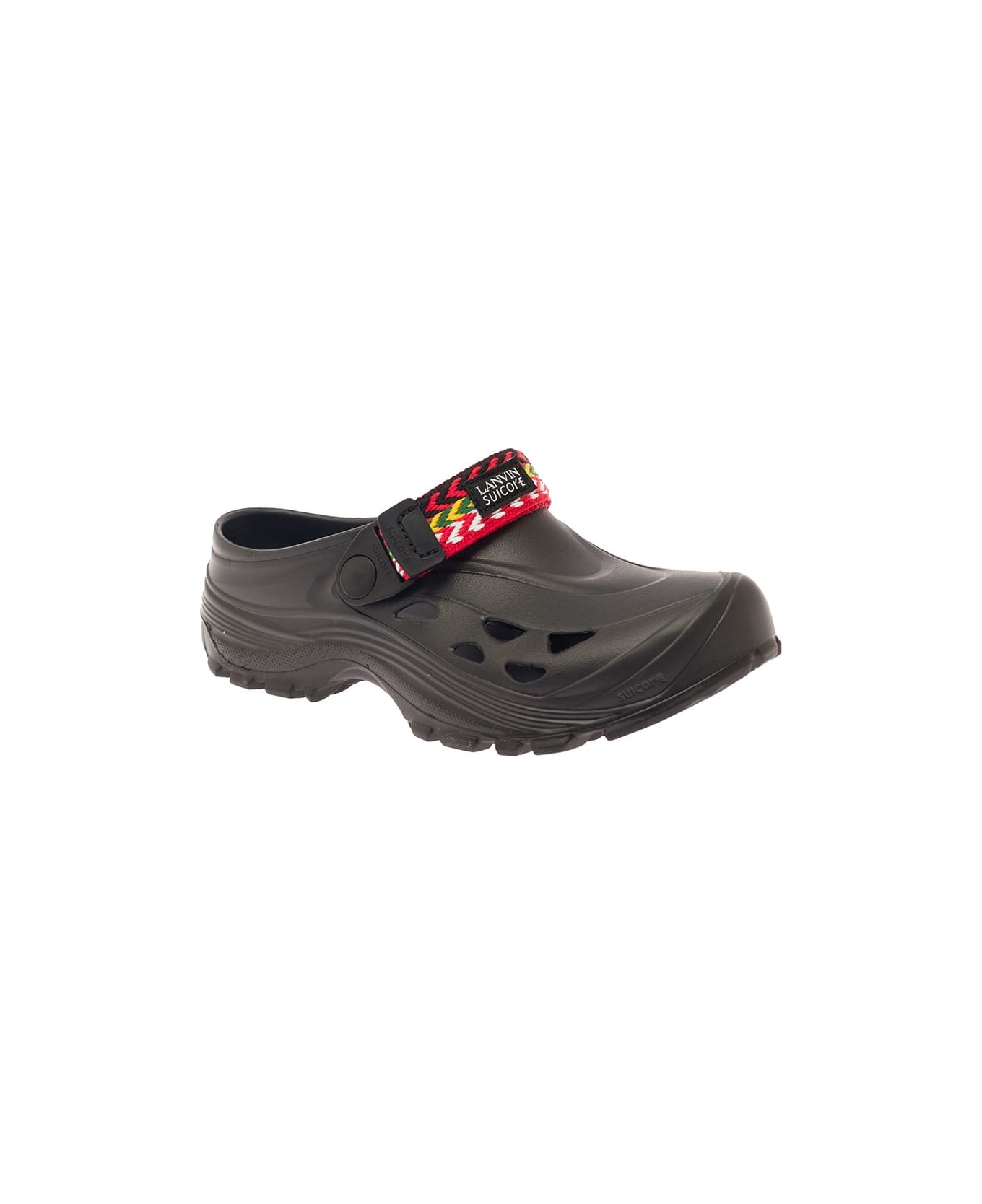 Lanvin X Suikoke Slippers In Black Rubber Woman - 2