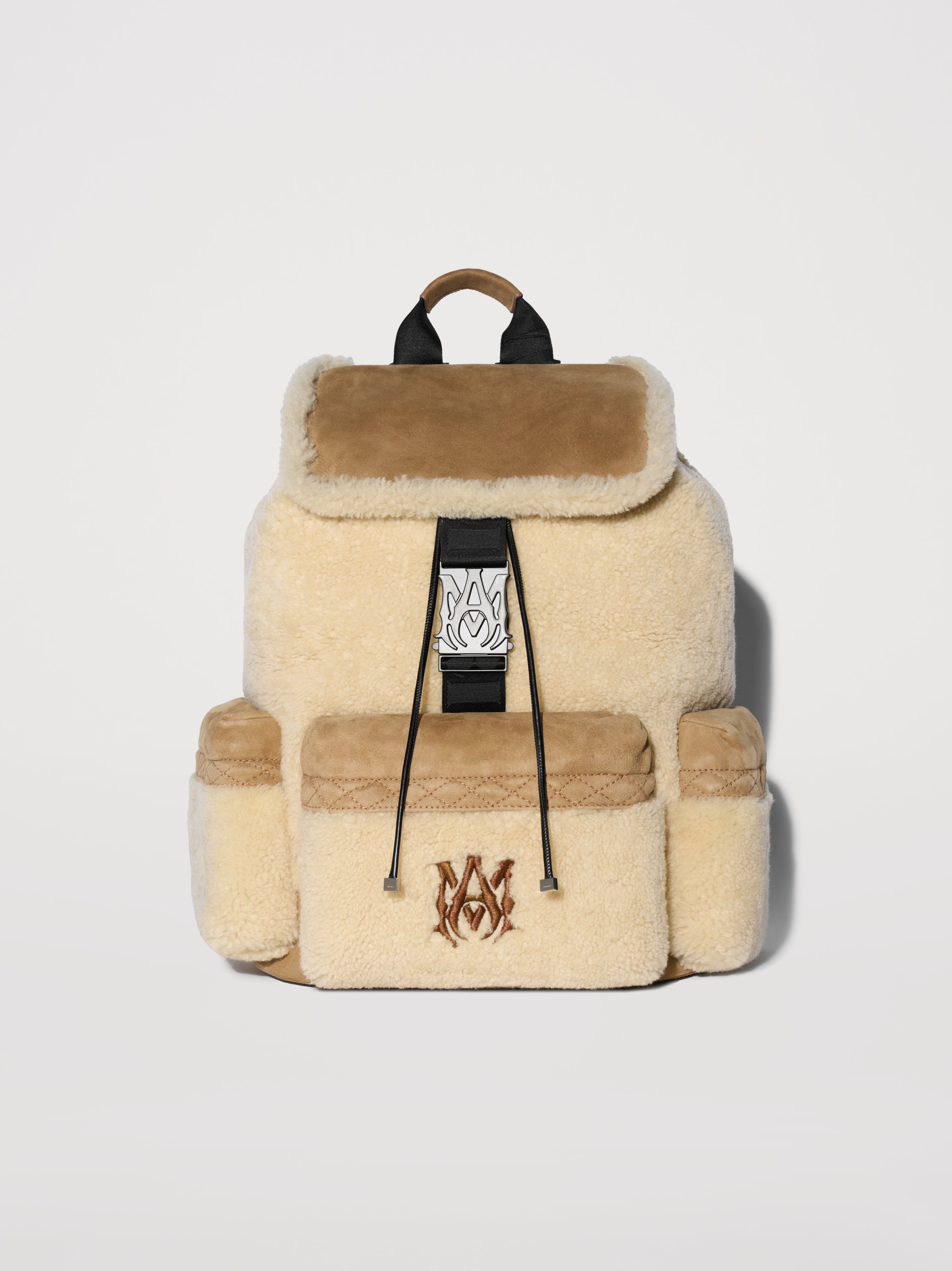 M.A. SHEARLING RUCKSACK - 1
