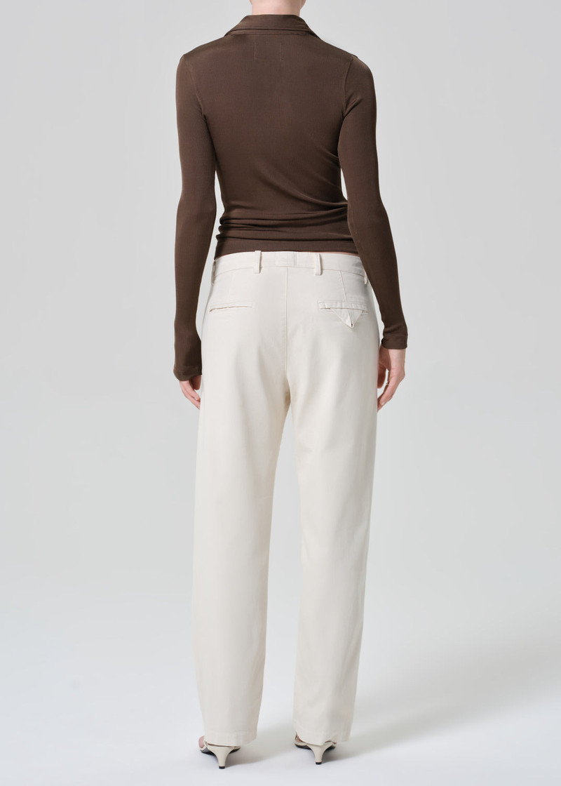 Mallory Trouser In Plaster 3