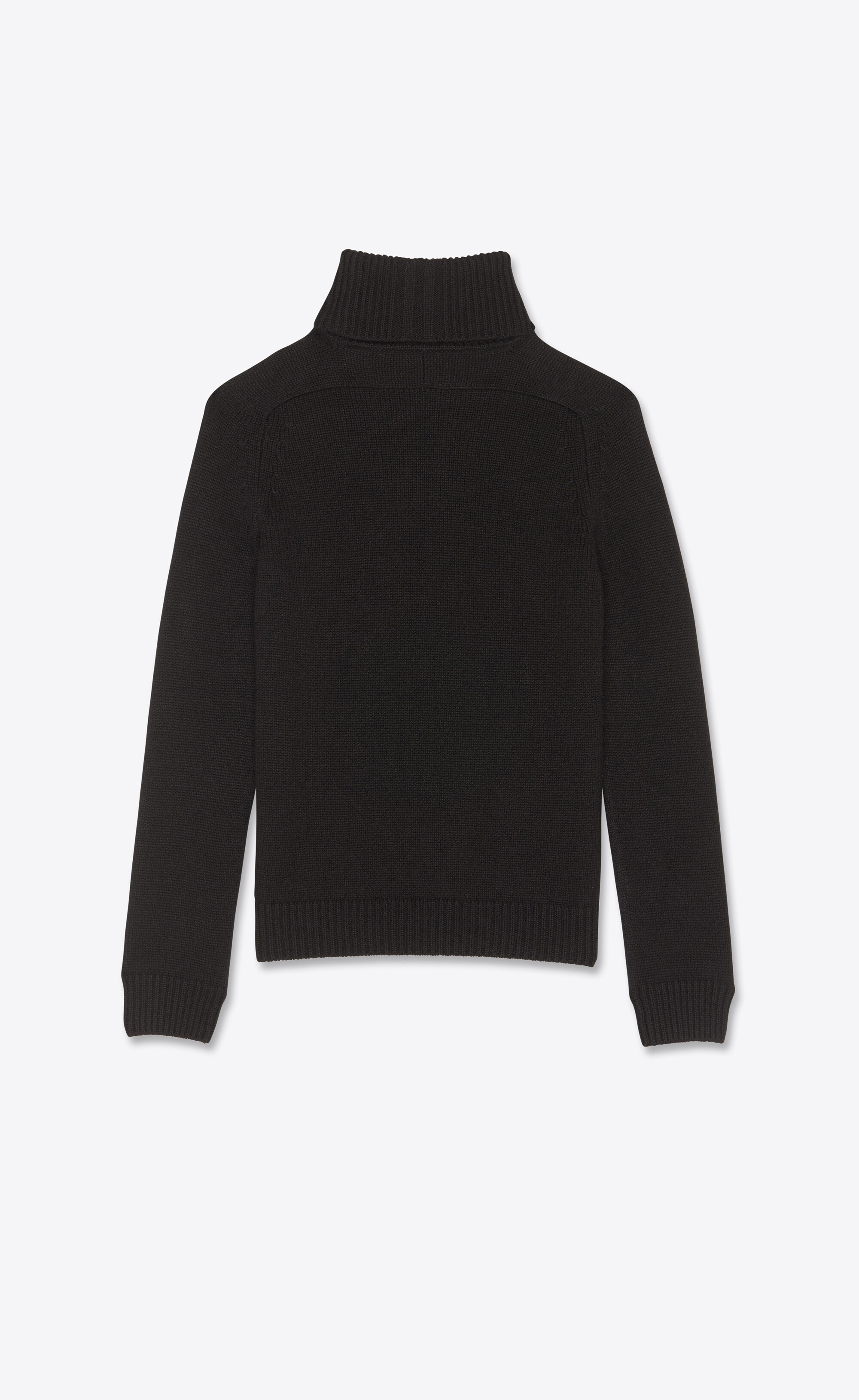 turtleneck sweater in cashmere saint laurent - 2