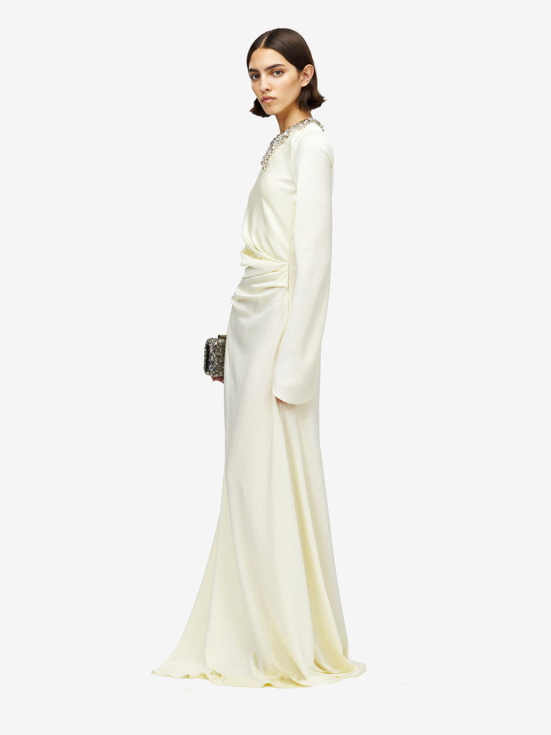 Jewelled Embroidery Evening Dress 4
