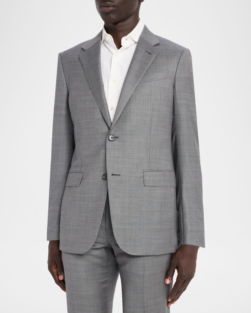 Wool Single-Breasted Blazer 4