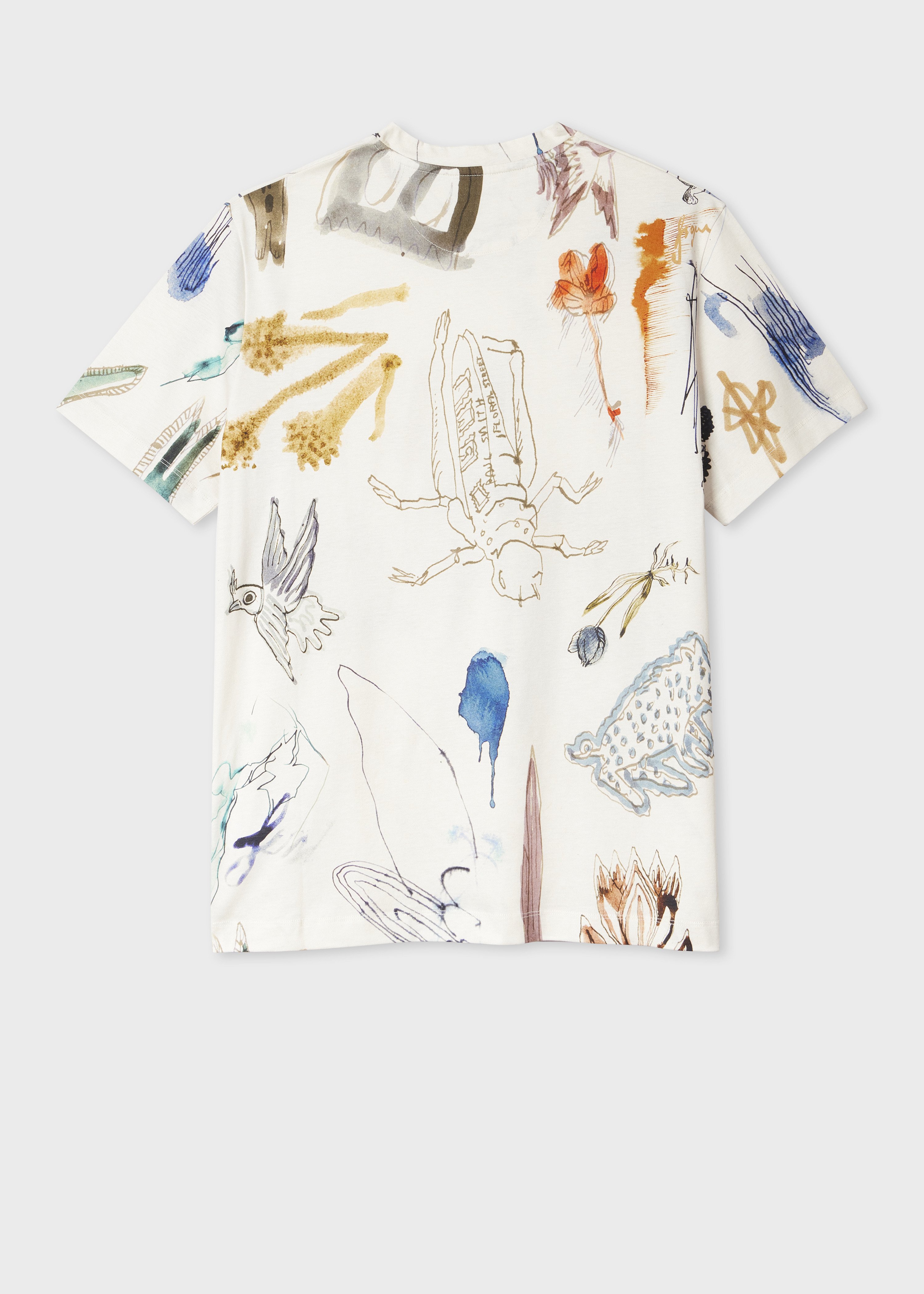 White 'Little Beasts' Print T-Shirt - 3
