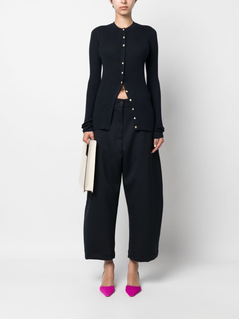 Studio Nicholson high-waisted wide-leg trousers outlook