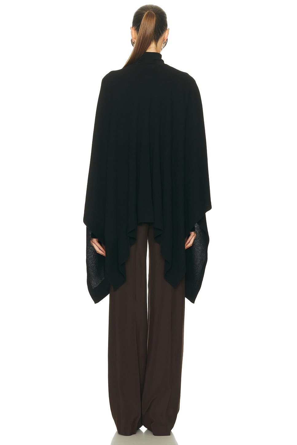Cashmere Poncho - 3