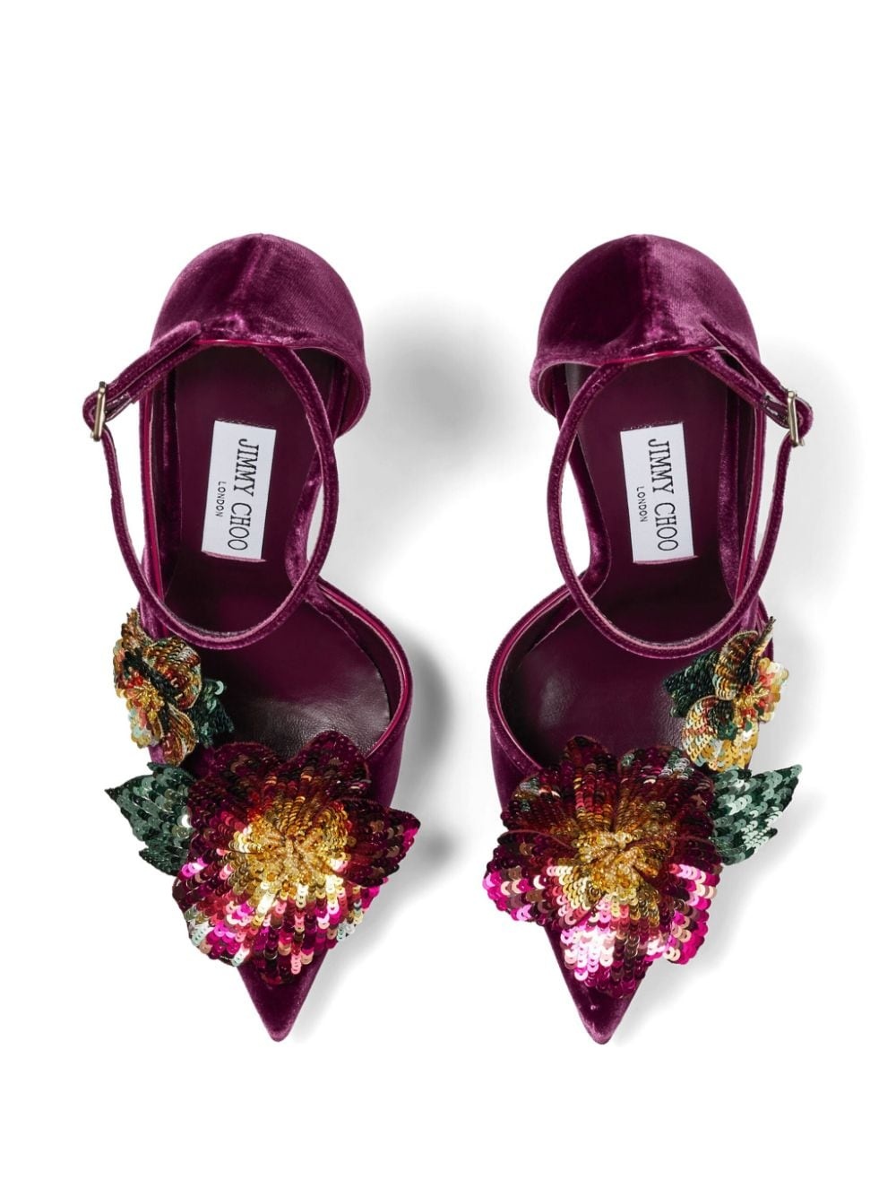 Azara floral-embellished pumps - 4