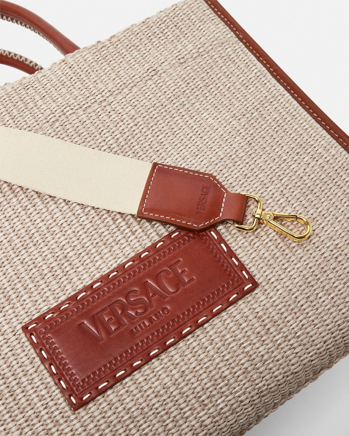 Athena Raffia Medium Tote Bag - 5
