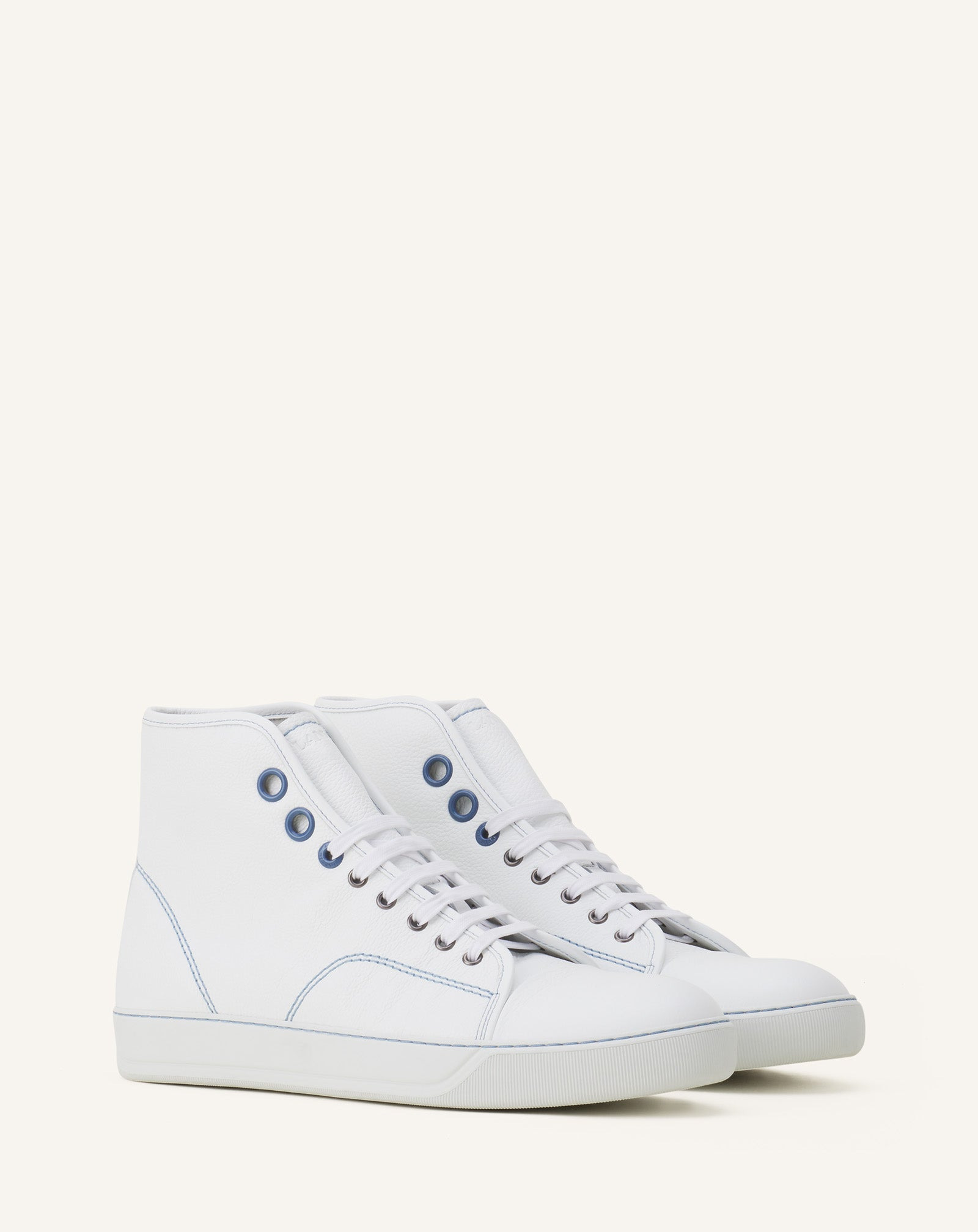DBB1 HIGH-TOP LEATHER SNEAKERS - 2