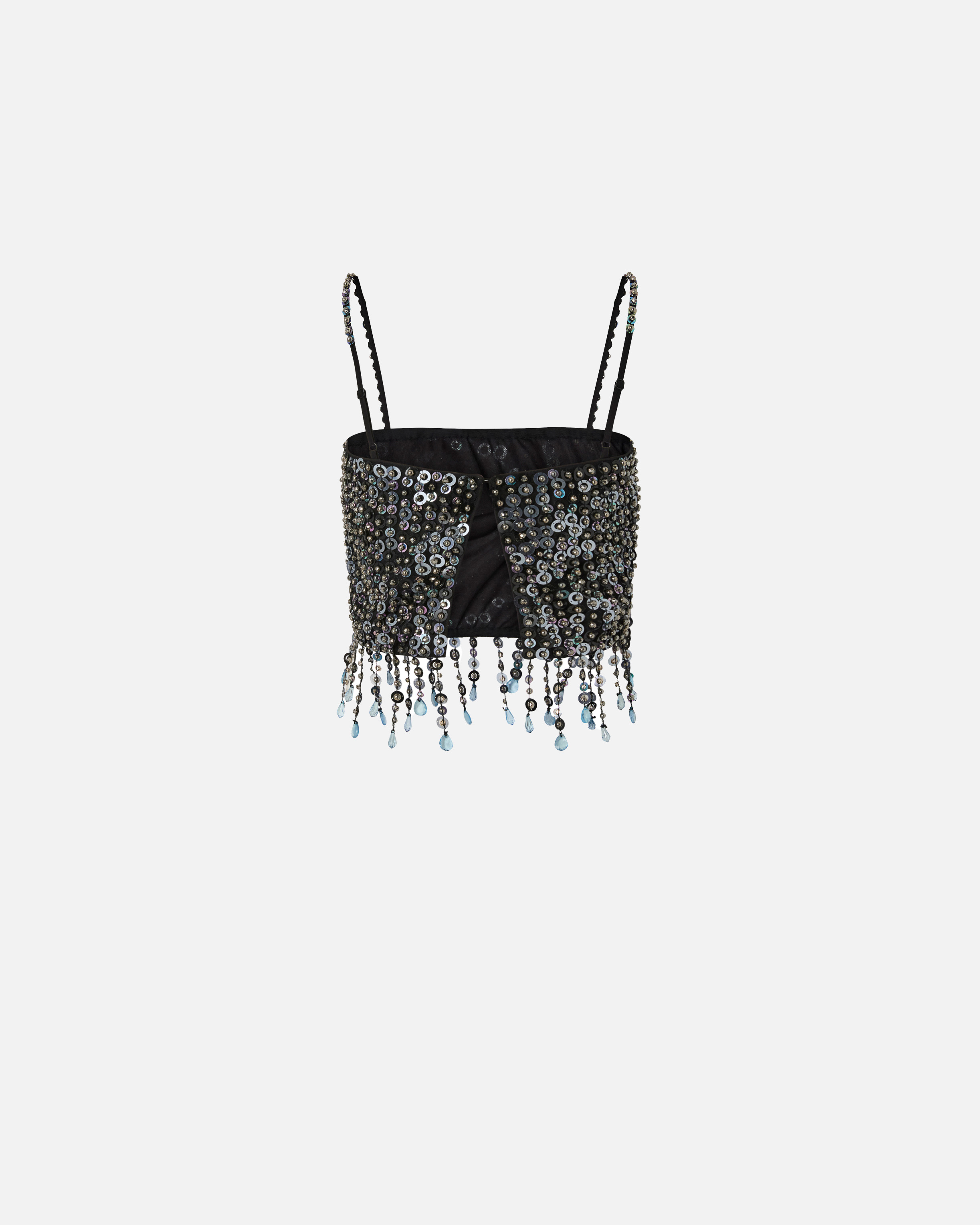 TOP WITH SEQUINS AND CRYSTALS - 6