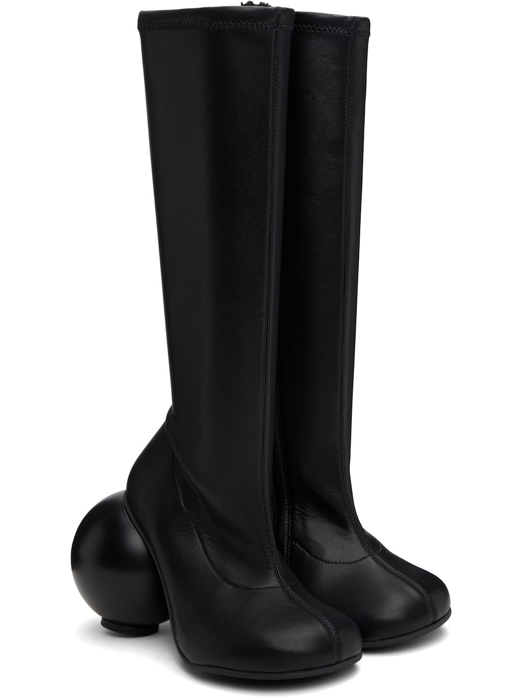 Black Ball Tall Boots - 4