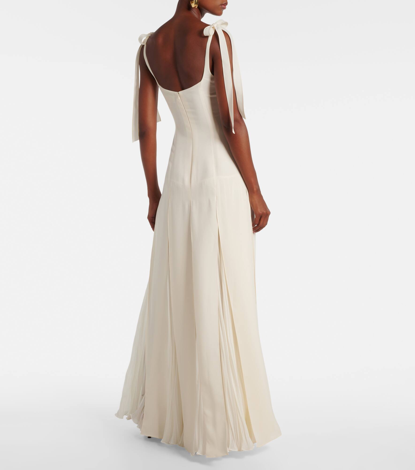 Bow-detail gown - 3