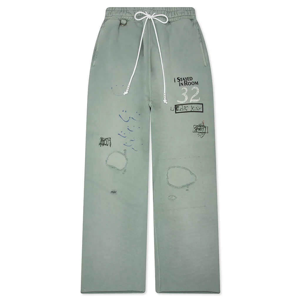 Alta Cienega Sweatpant Green - 1