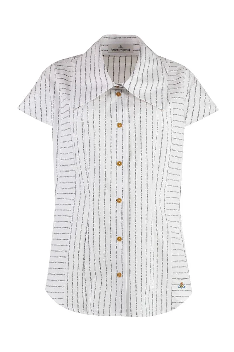 Vivienne Westwood Printed Cotton Shirt - 1