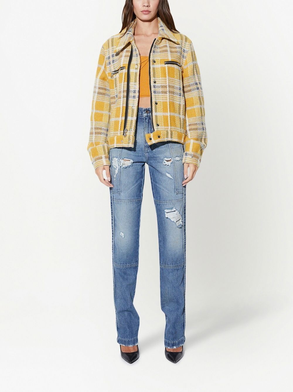 Ivana check bomber jacket - 2