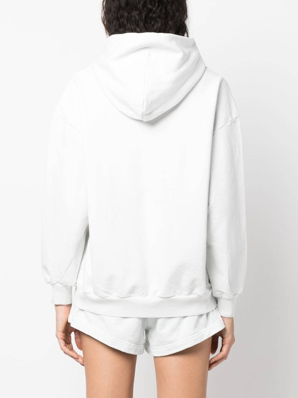 chest logo-print hoodie - 4