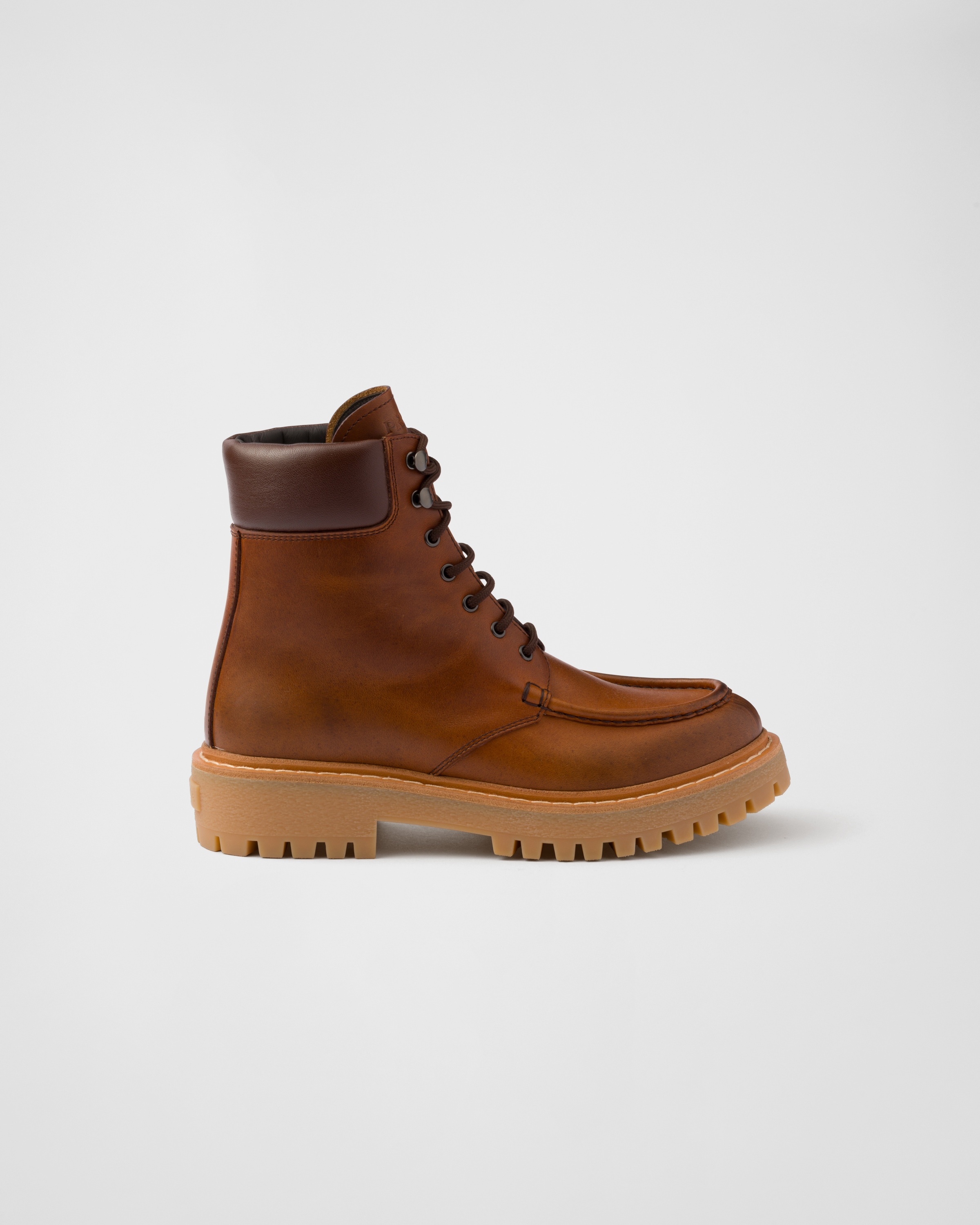 Leather lace-up boots - 2