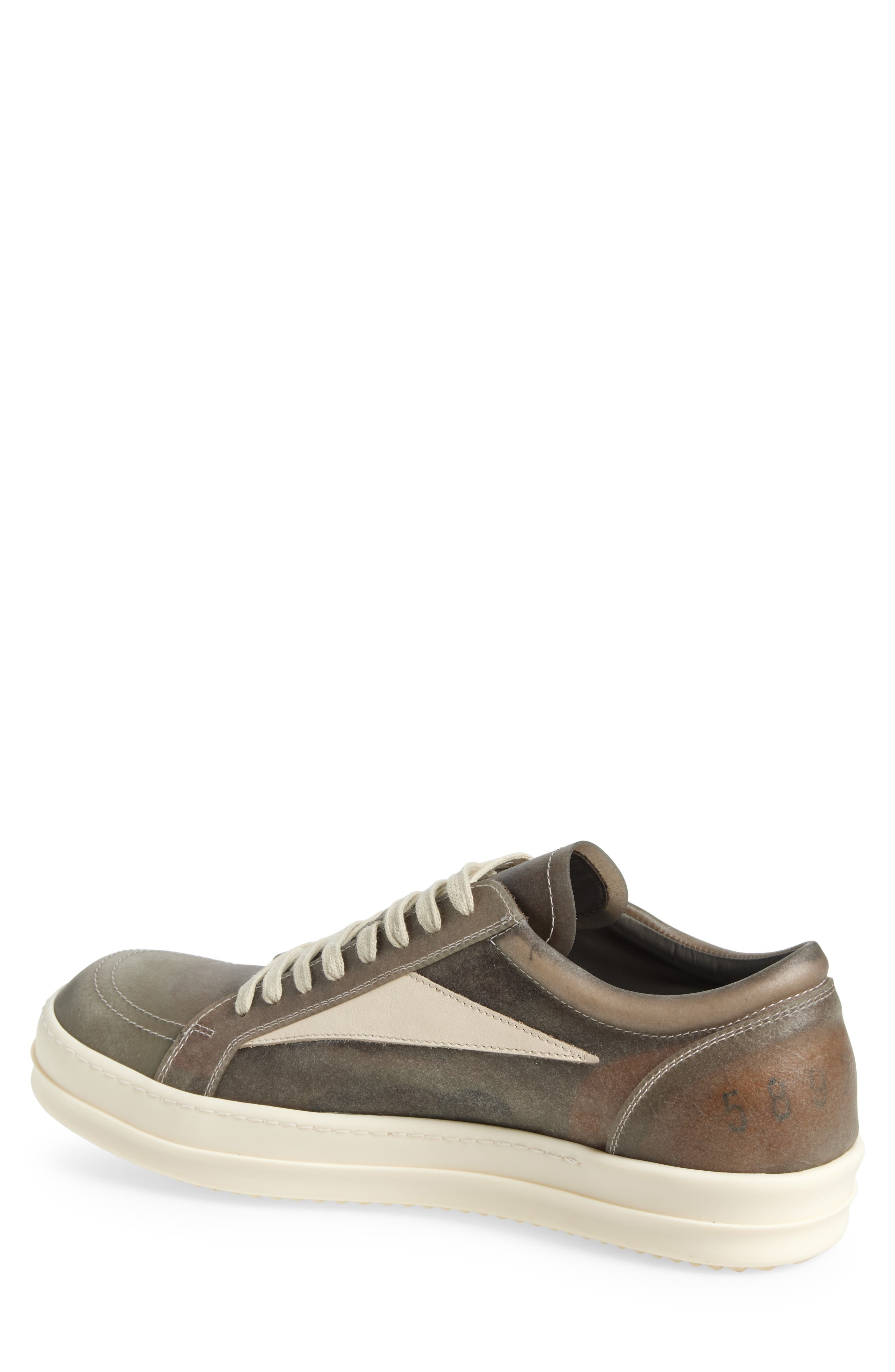 Rick Owens Vintage Sneaks Sneaker in Dust/Dust/Milk at Nordstrom - 2