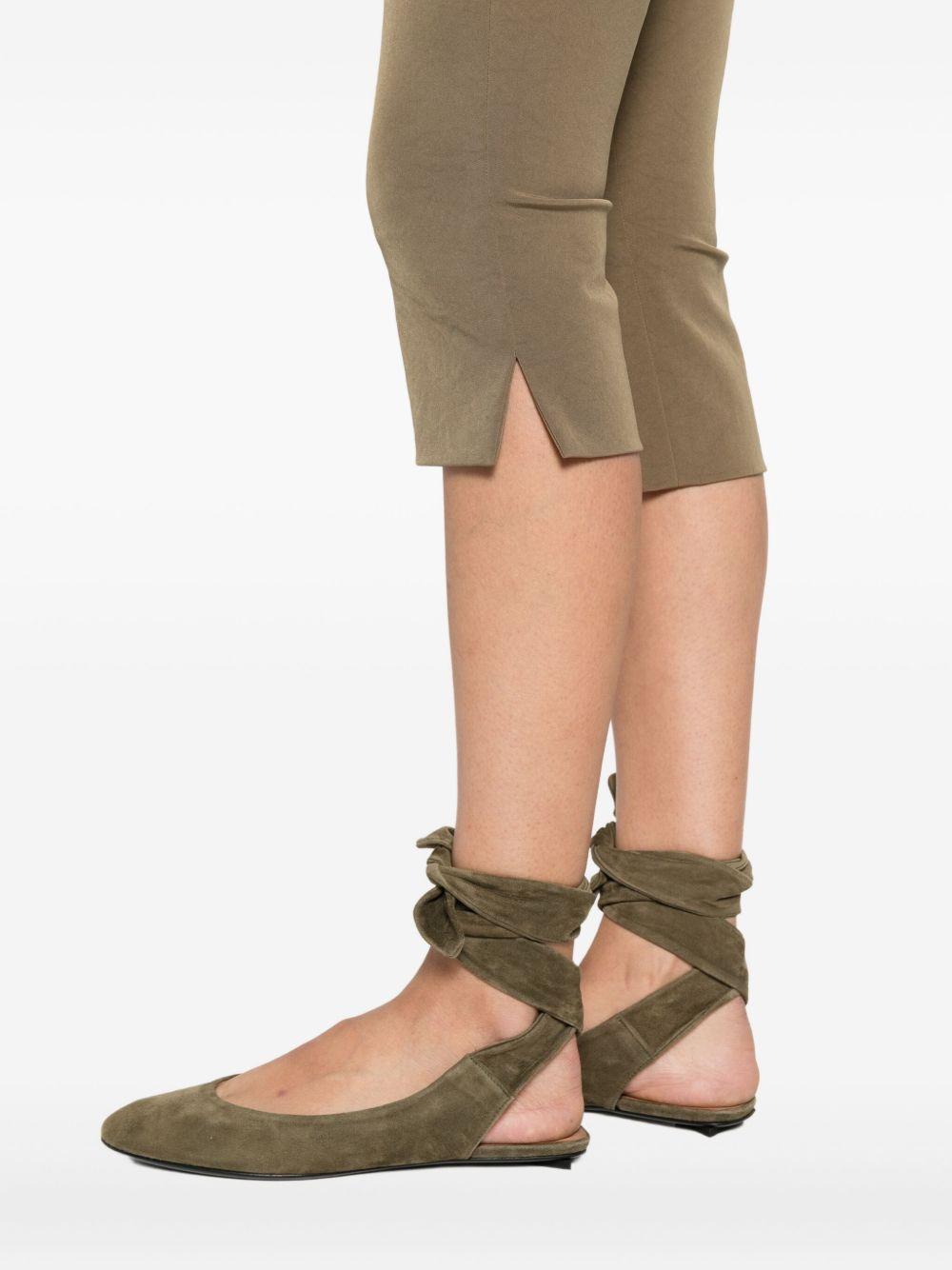 Saoirse split-hem capri pants - 5