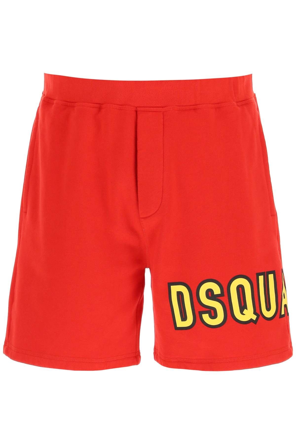 SHORT SWEATPANTS WITH LOGO - 1