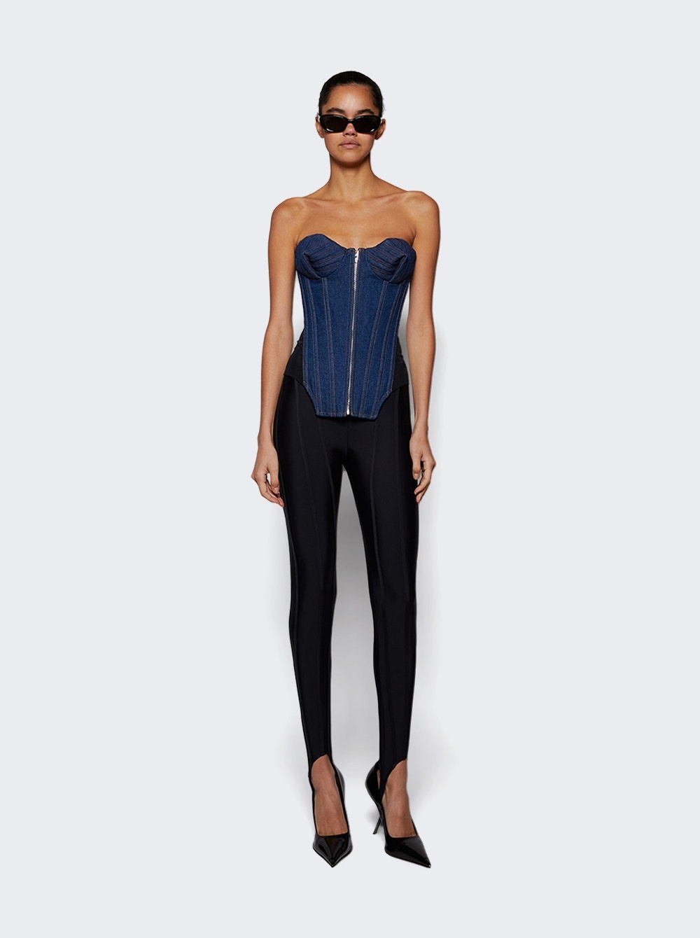 Corset Leggings Black - 2