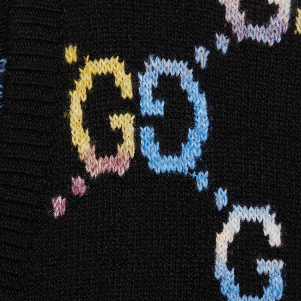 GG wool jacquard cardigan - 4