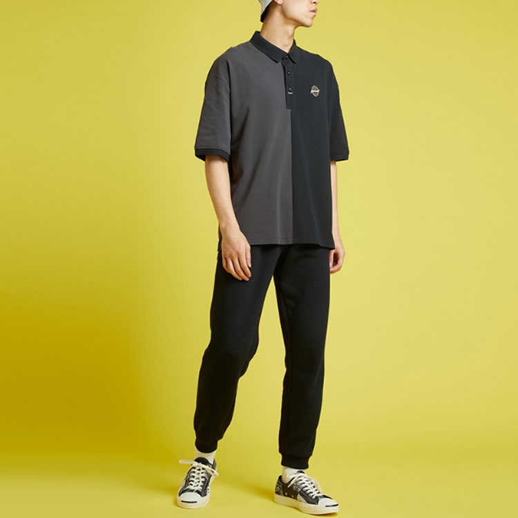 Converse Jack Purcell Polo Shirt 'Black' 10022780-A02 - 3