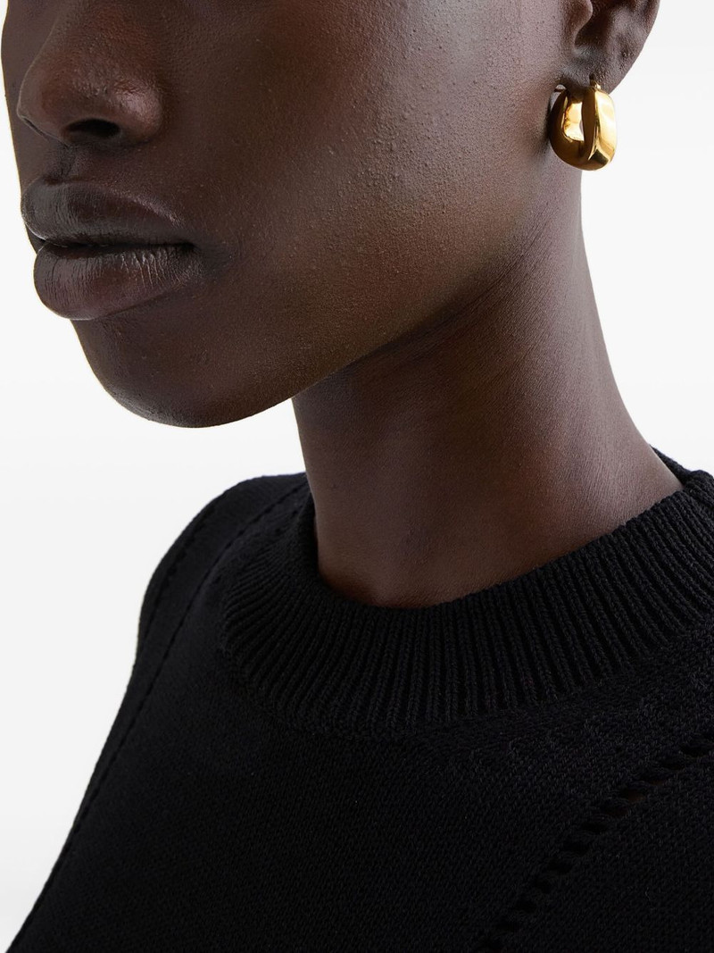 Jil Sander hoop earrings outlook