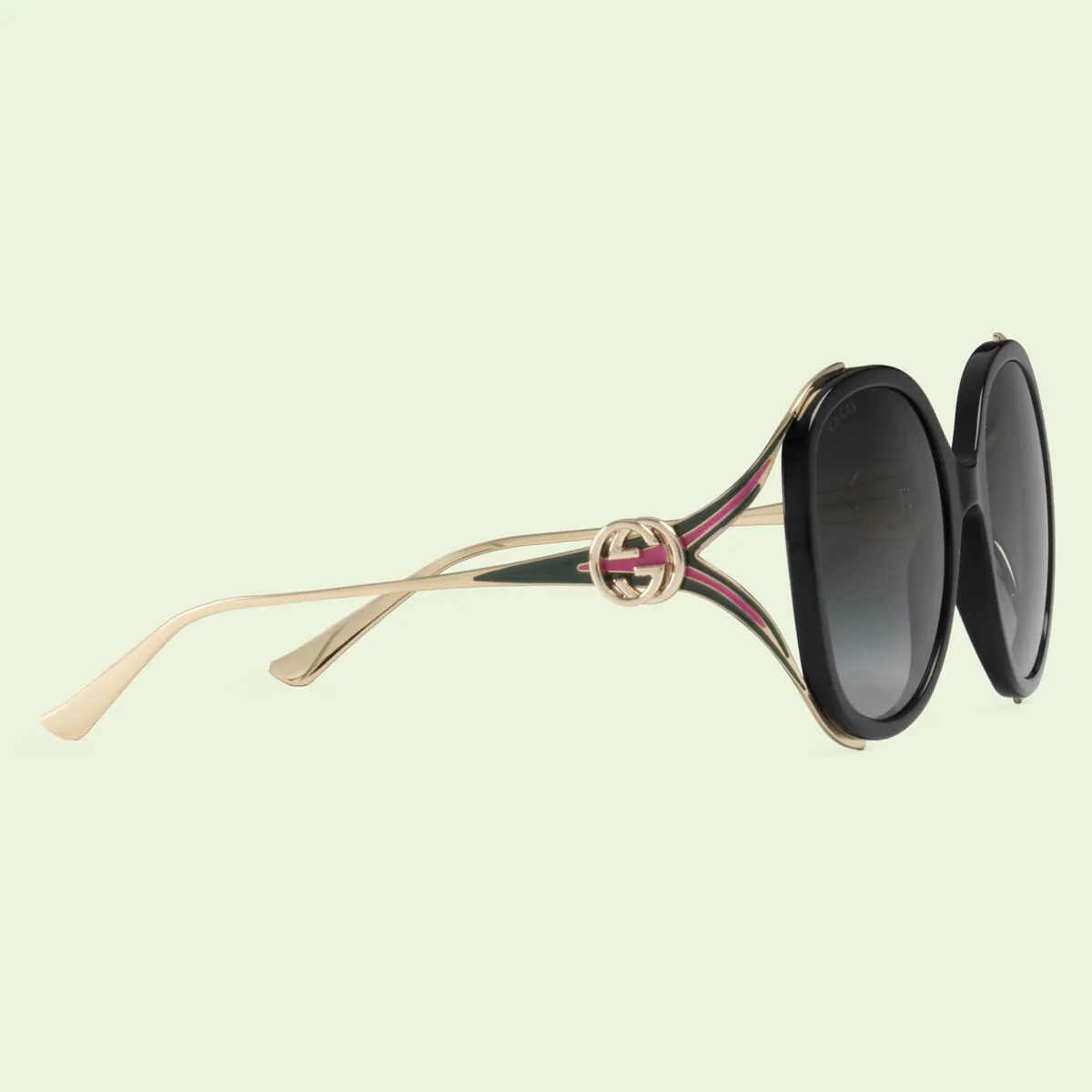 Round-frame Interlocking G sunglasses - 2