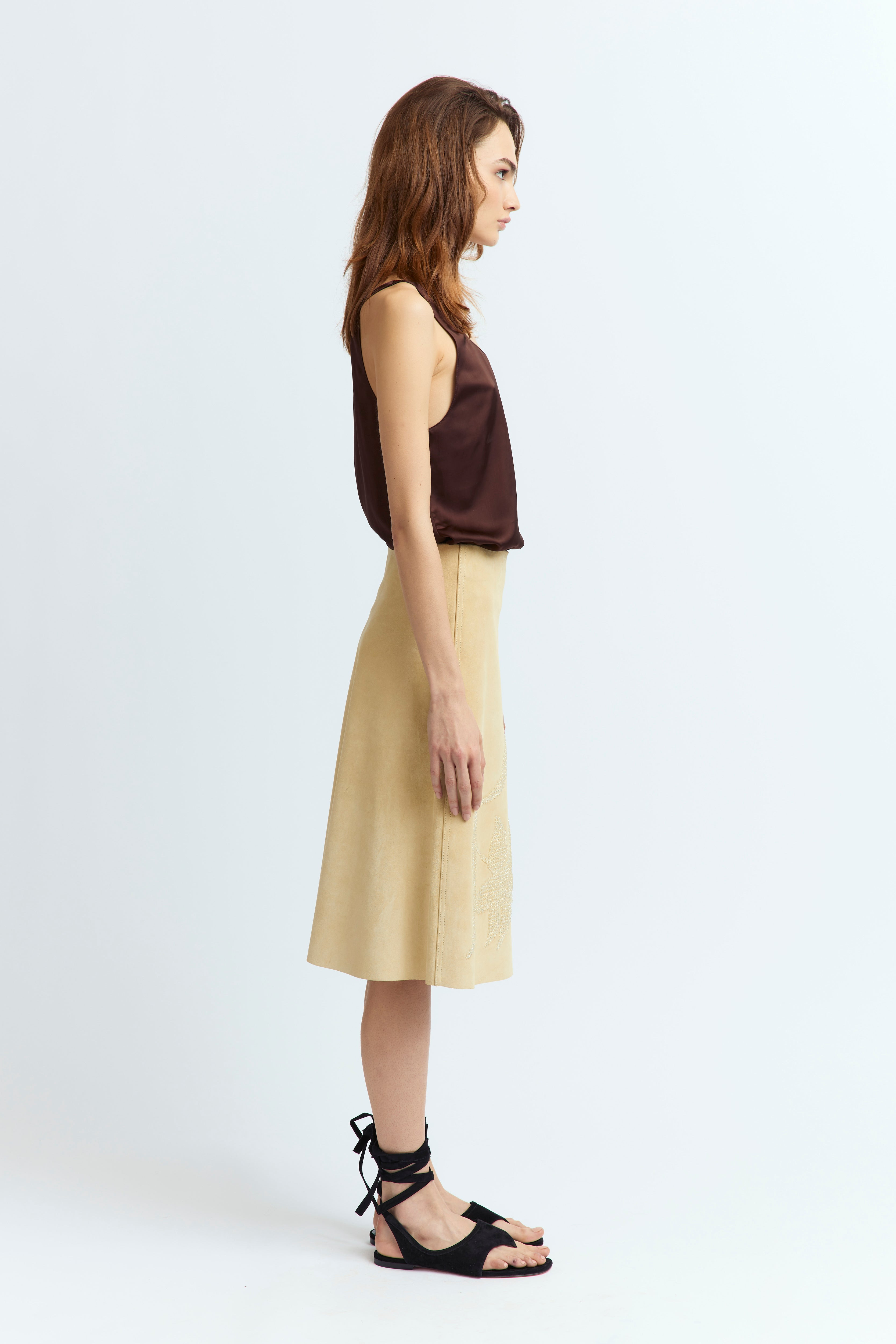 GILDA TOP IN SATIN - 4
