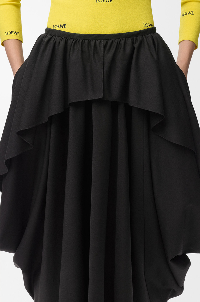 Skirt in viscose and wool blend 5