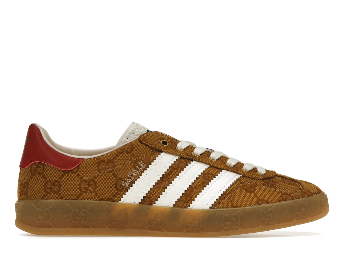 adidas Gazelle Gucci Original GG Beige Brown (W) - 1