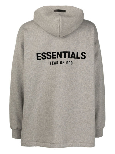 ESSENTIALS logo pullover hoodie outlook