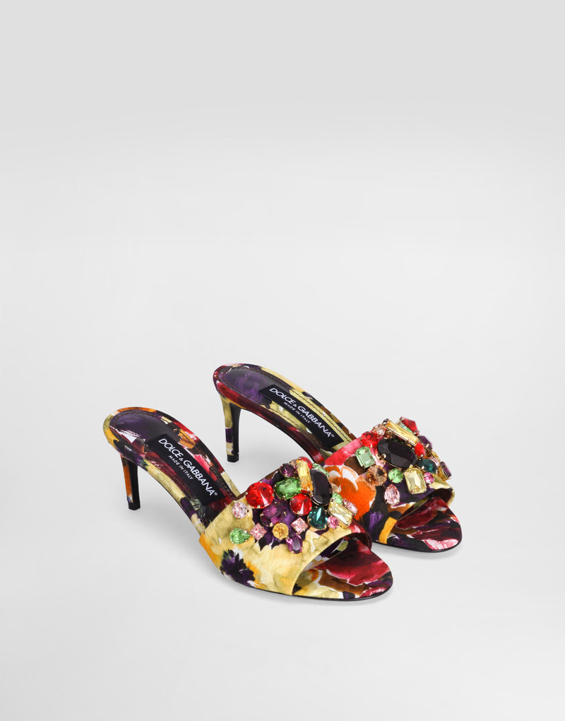 Brocade mules 2