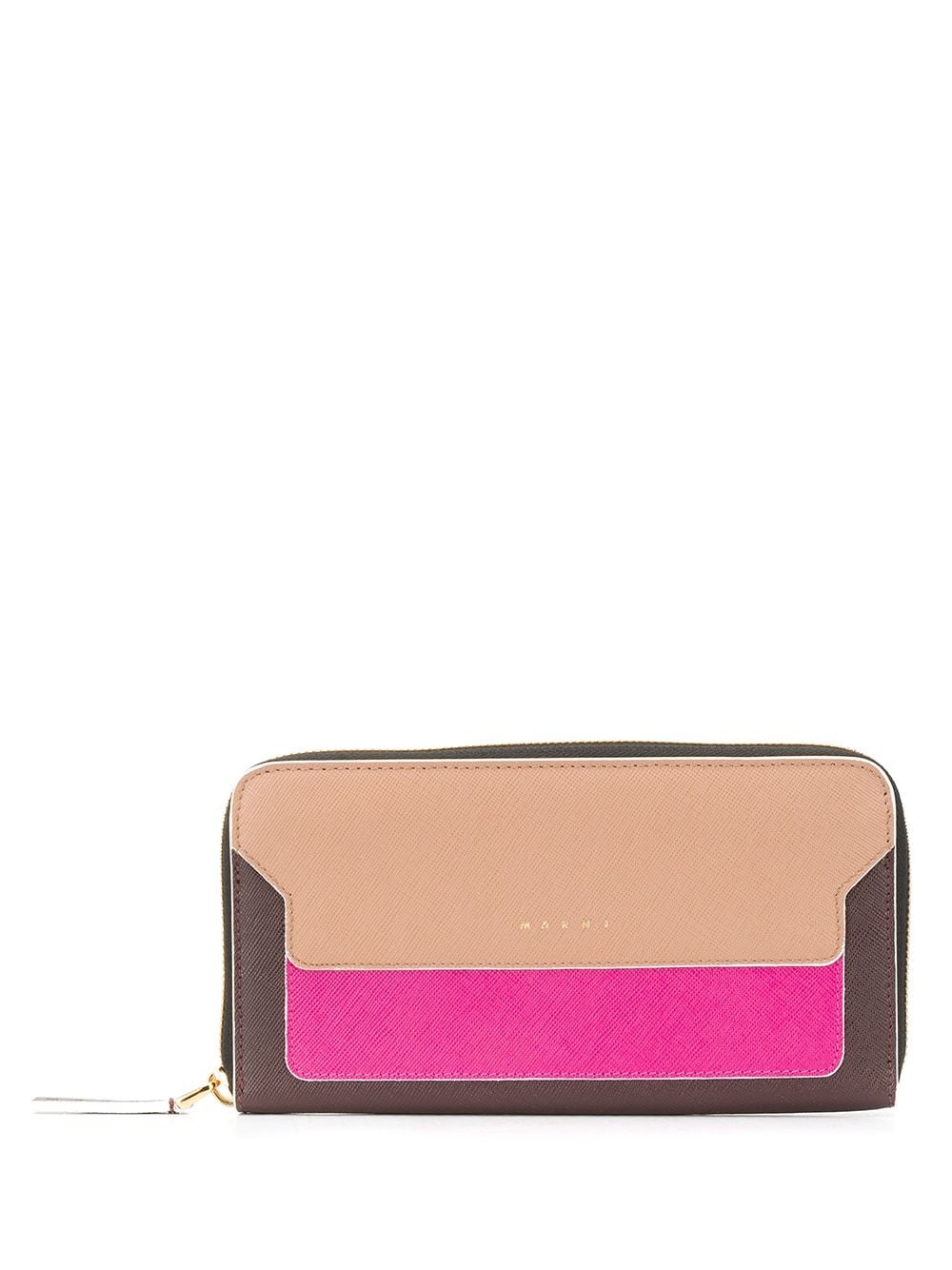 rectangular zip around wallet - 1