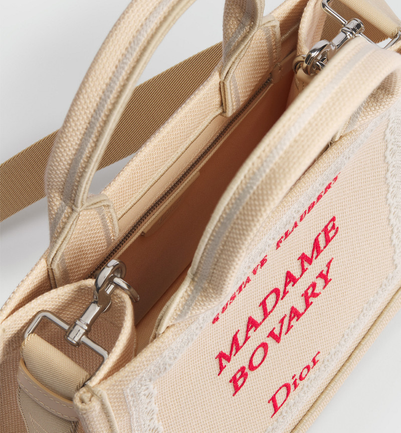 Small Dior Book Tote with Strap 3