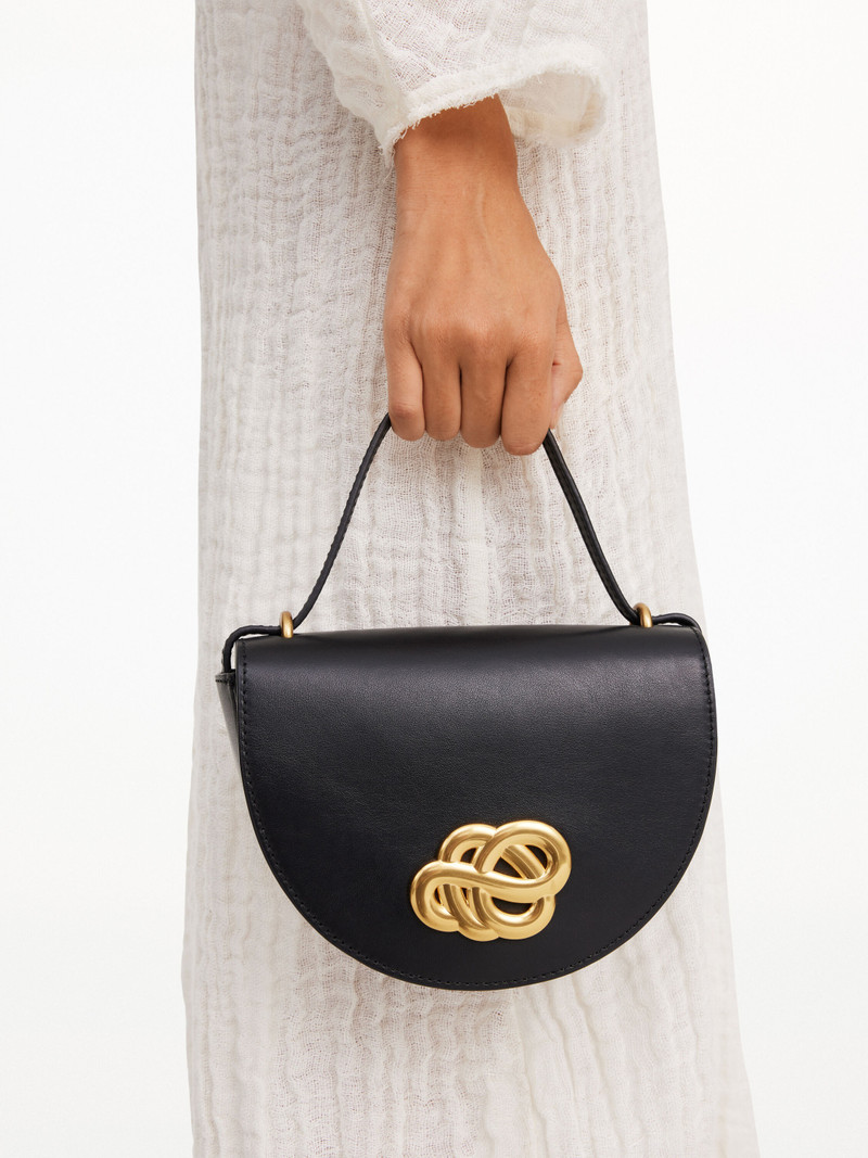 BY MALENE BIRGER Cebelle leather shoulder bag outlook