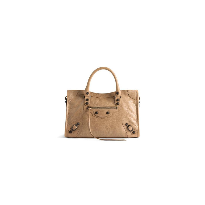Women's Le City Small Bag in Dark Beige 1
