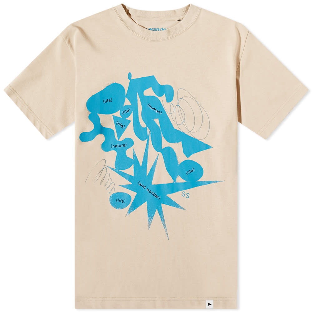 and wander Life Human Nature T-Shirt - 1