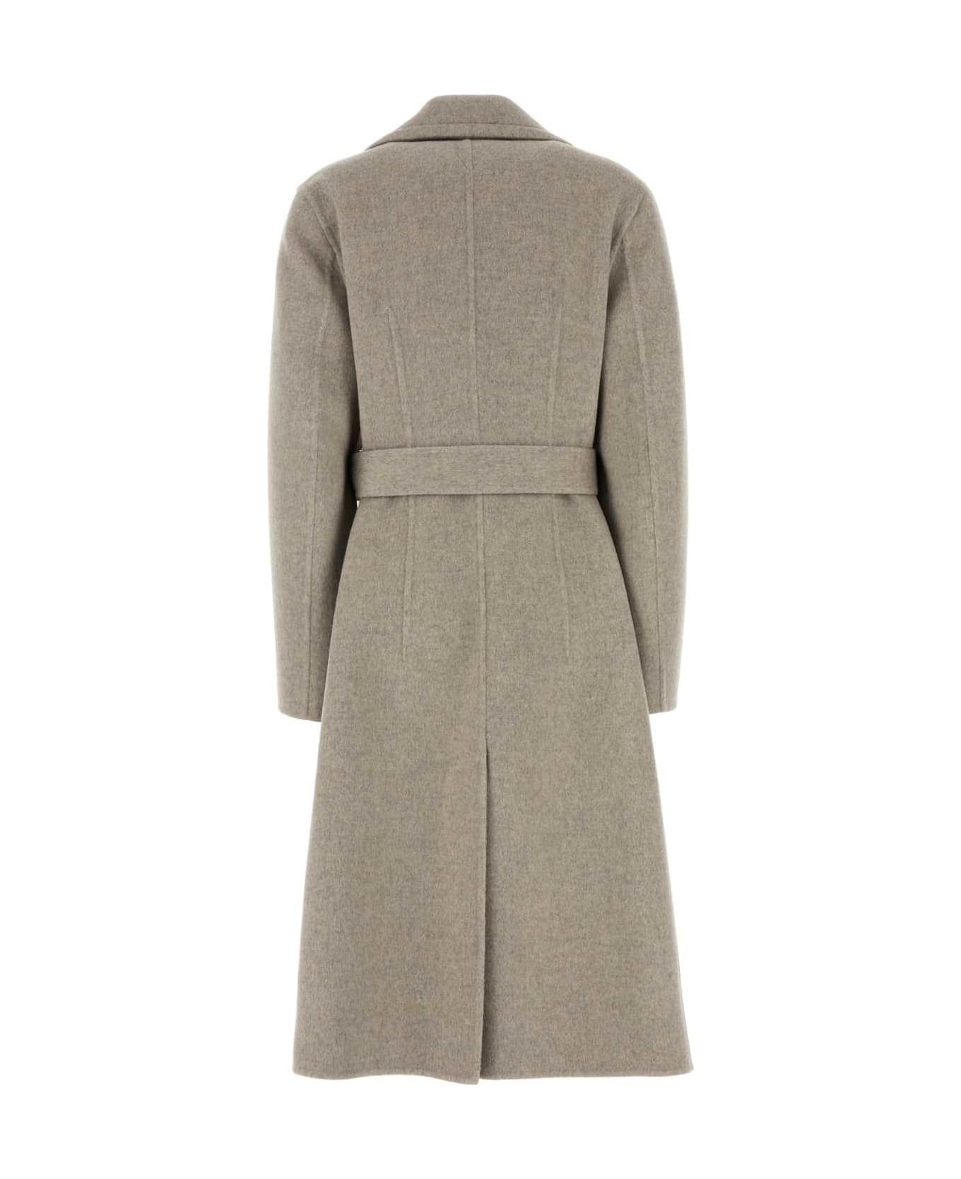 コート BOTTEGA VENETA Cappuccino Cashmere Coat Bottega Veneta Cappuccino Cashmere Coat | italist | REVERSIBLE
