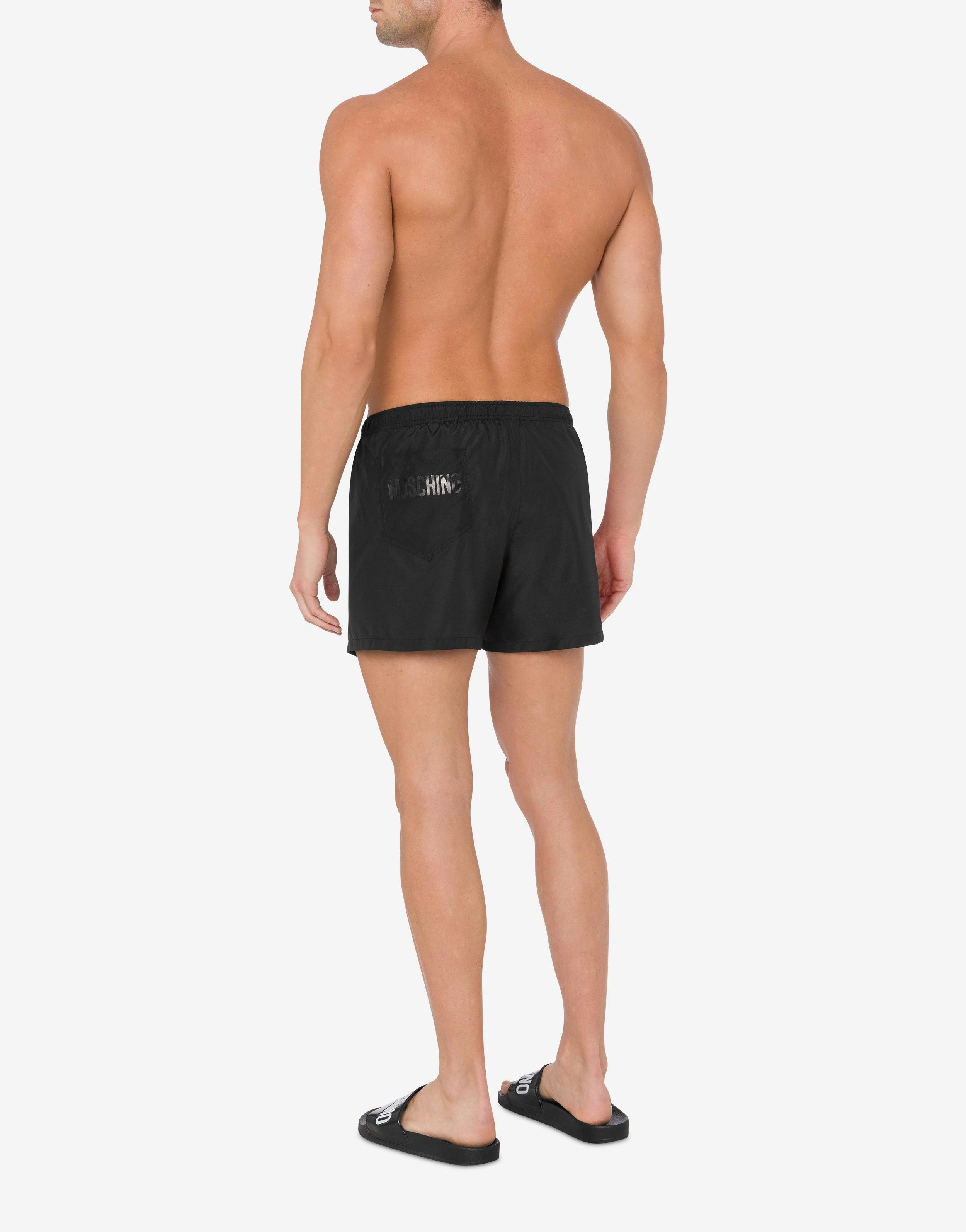 HEART GRAPHIC SWIM TRUNKS - 3