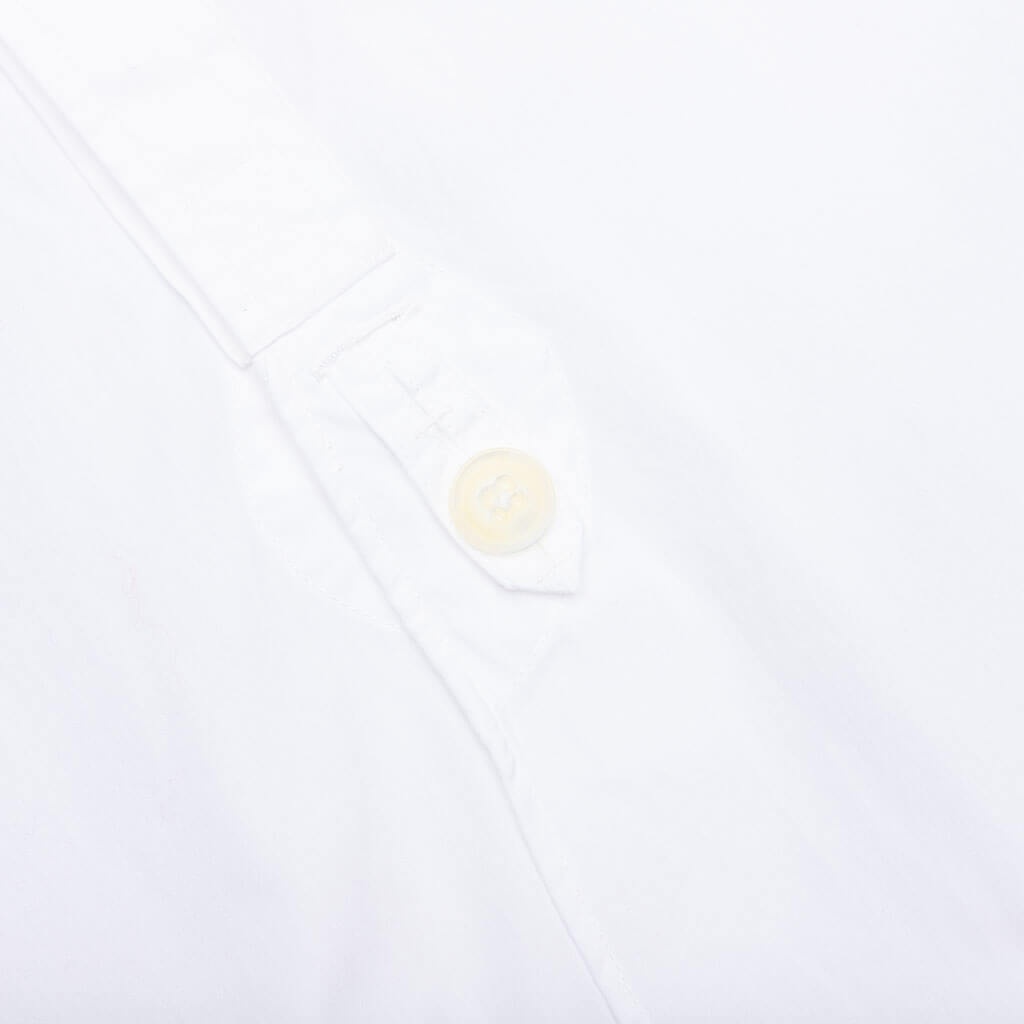 DOUBLE ROUND COLLAR SHIRT - OFF WHITE - 3