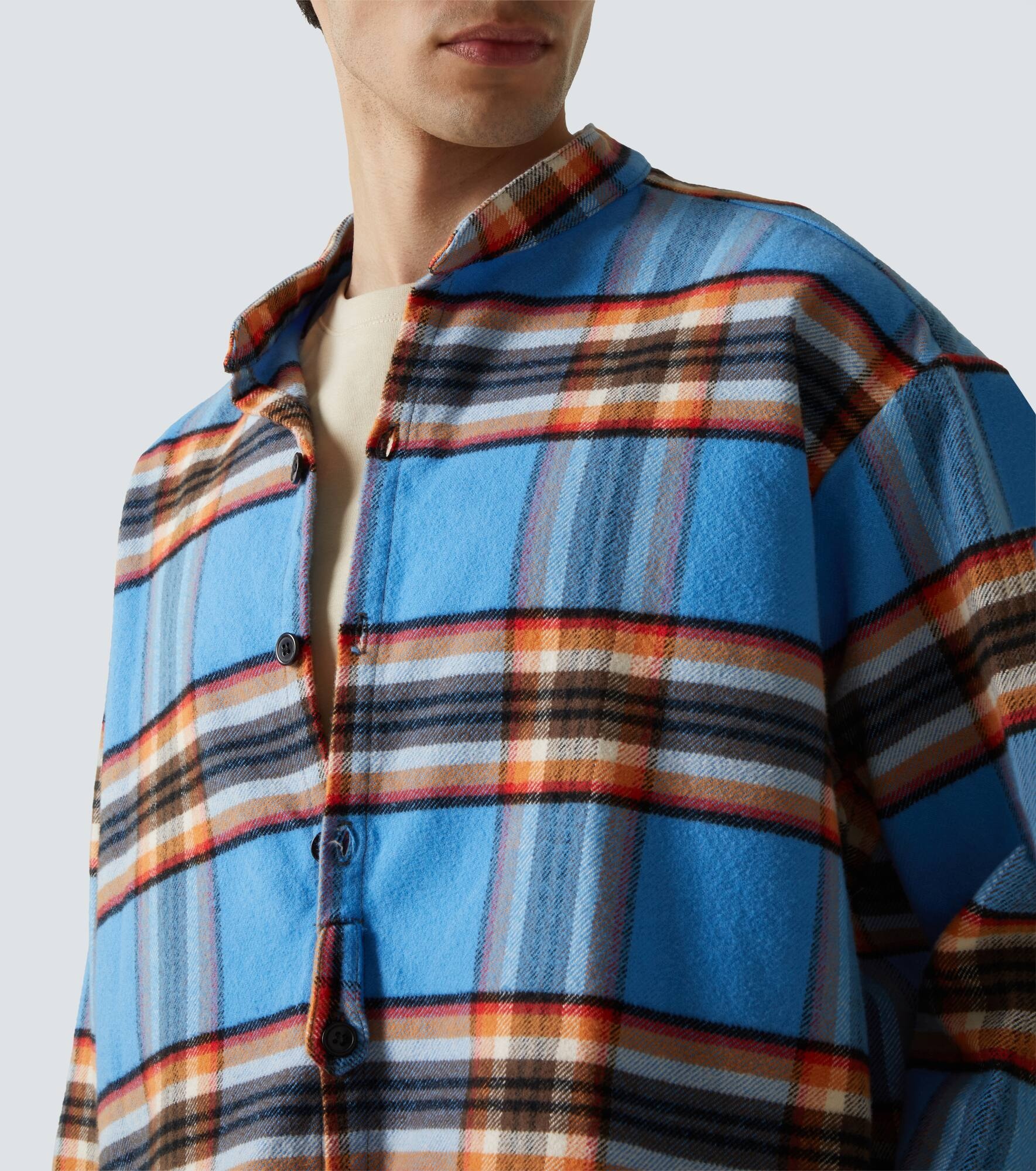 Plaid cotton shirt - 5