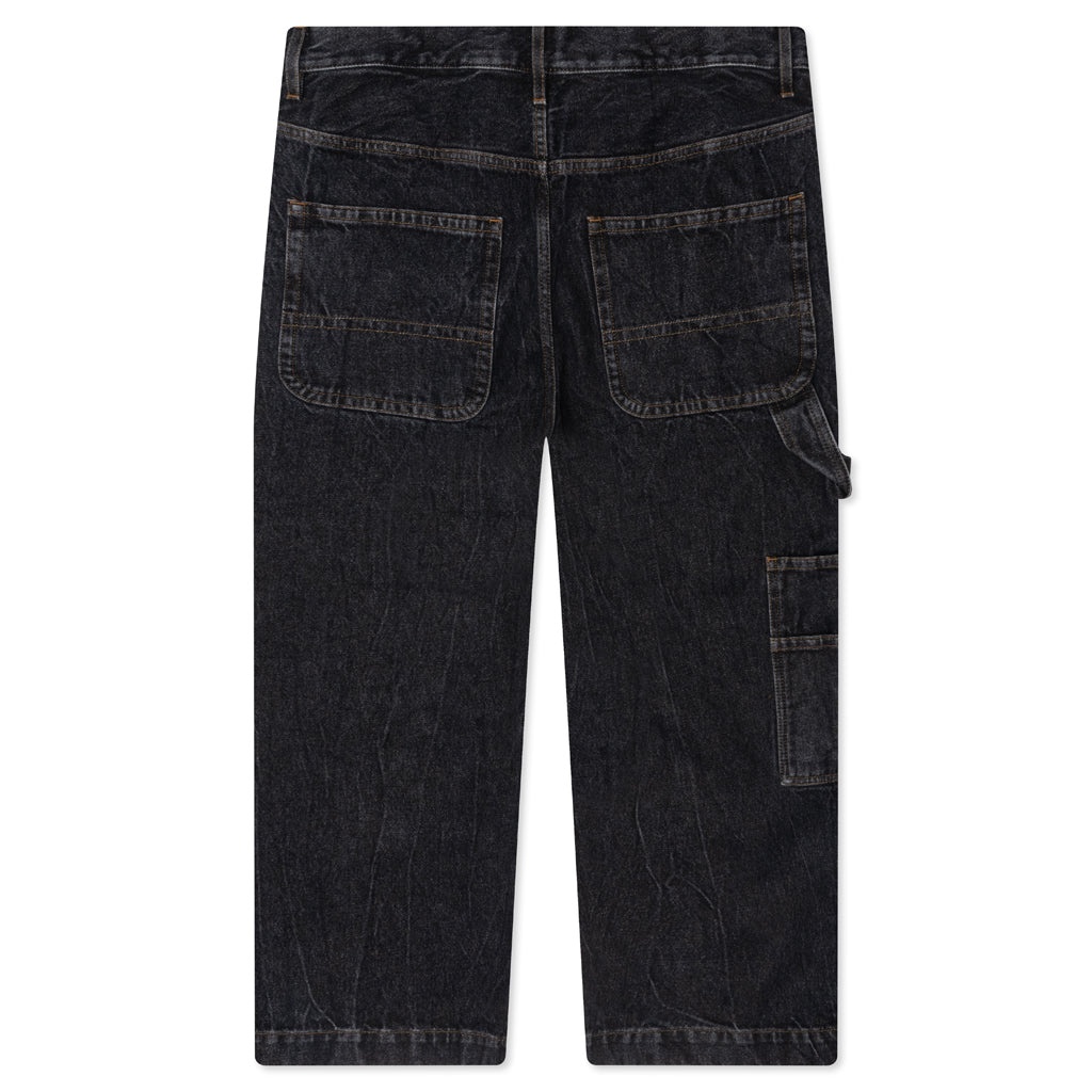 LOOSE FIT JEANS - BLACK - 2