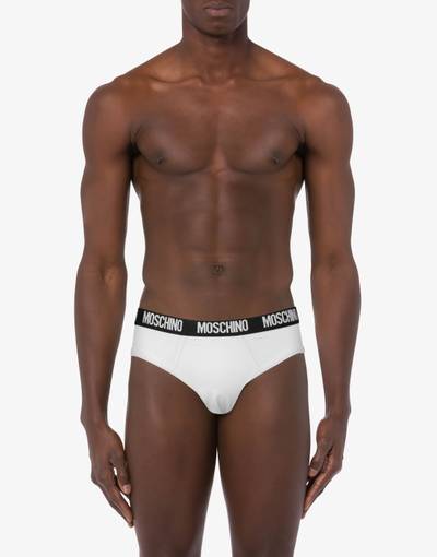 Moschino SET OF 2 LOGO BAND BRIEFS outlook