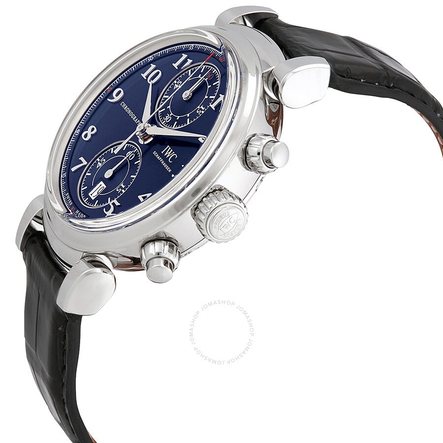 IWC Da Vinci Blue Dial Automatic Men's Chronograph Watch IW393402 - 2