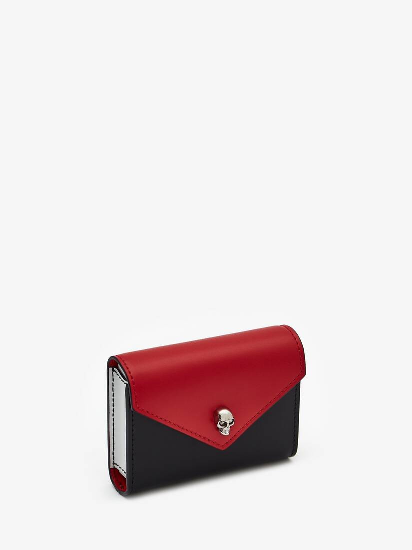 Alexander McQueen Skull Leather Playing Card Holder in