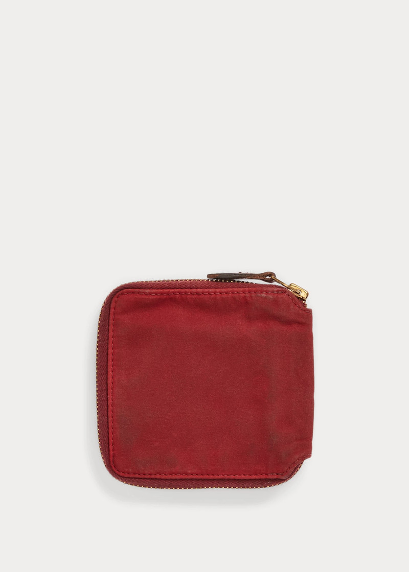 RRL by Ralph Lauren Oilcloth Zip Wallet outlook